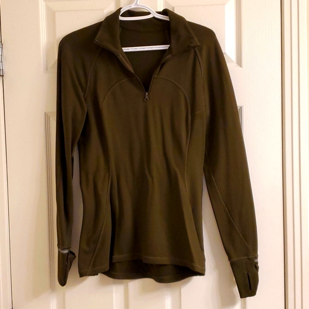 Lululemon Fleece lined half zip